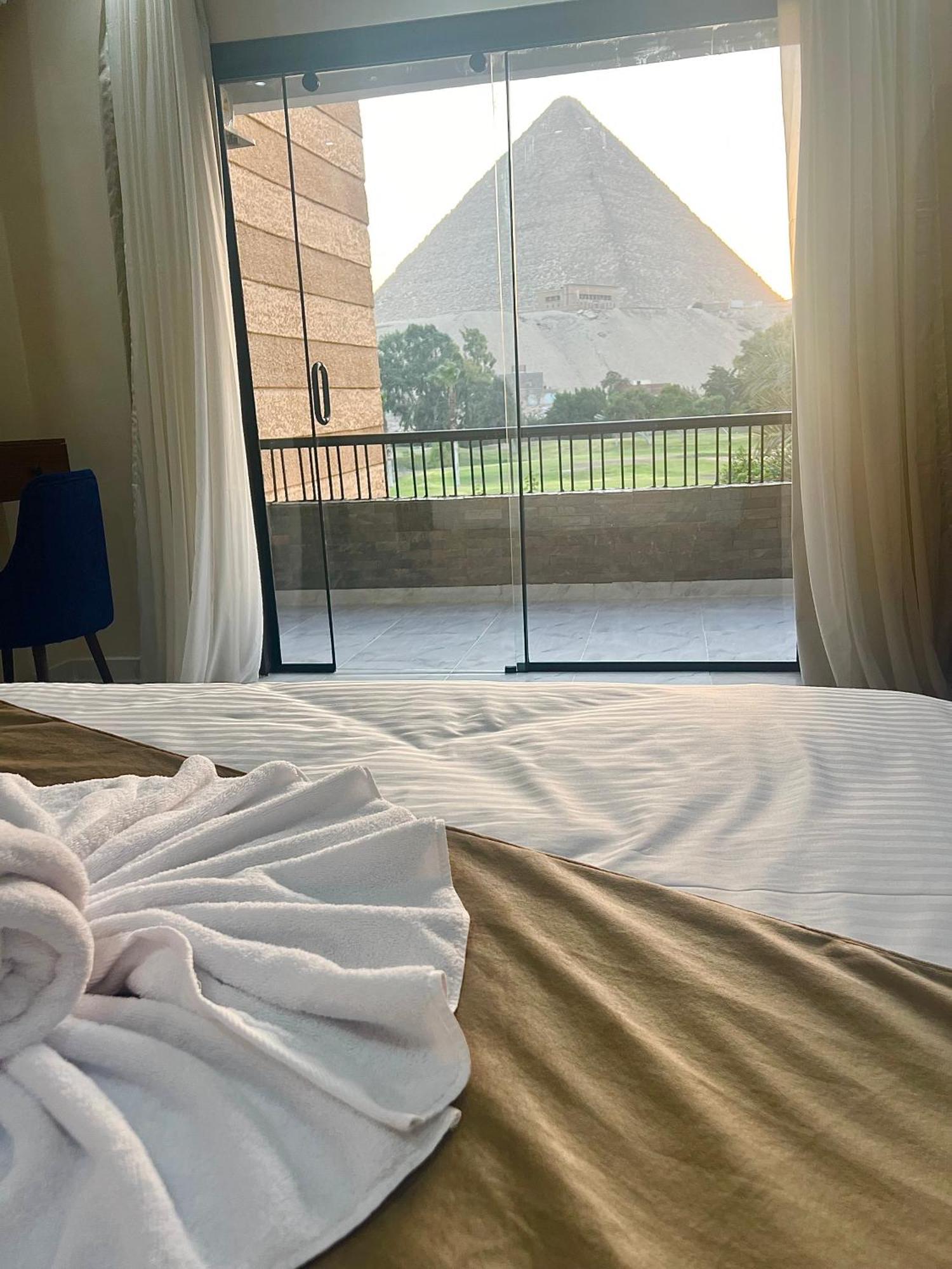 New Glamour Pyramids Hotel Kafrat al Jabal ภายนอก รูปภาพ