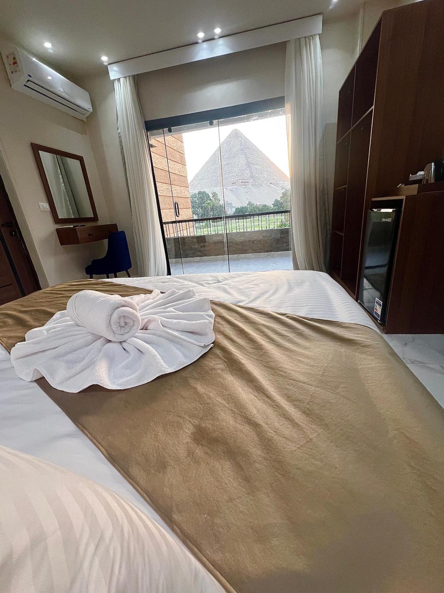 New Glamour Pyramids Hotel Kafrat al Jabal ภายนอก รูปภาพ