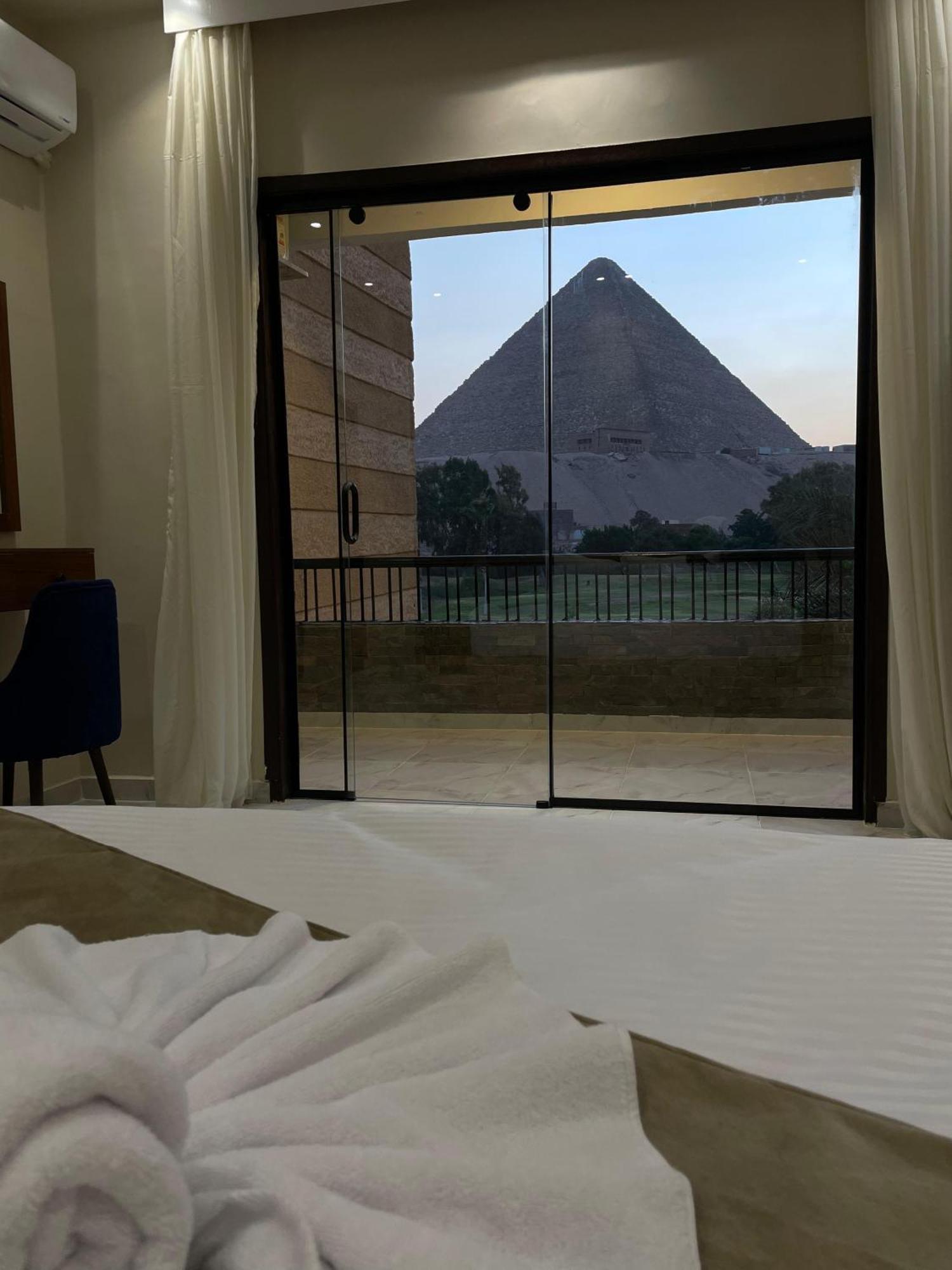 New Glamour Pyramids Hotel Kafrat al Jabal ภายนอก รูปภาพ