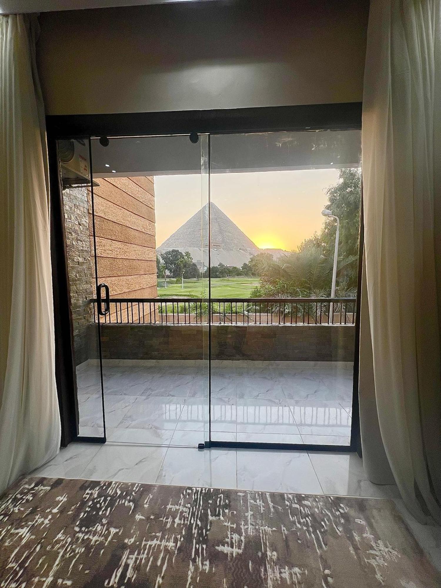 New Glamour Pyramids Hotel Kafrat al Jabal ภายนอก รูปภาพ