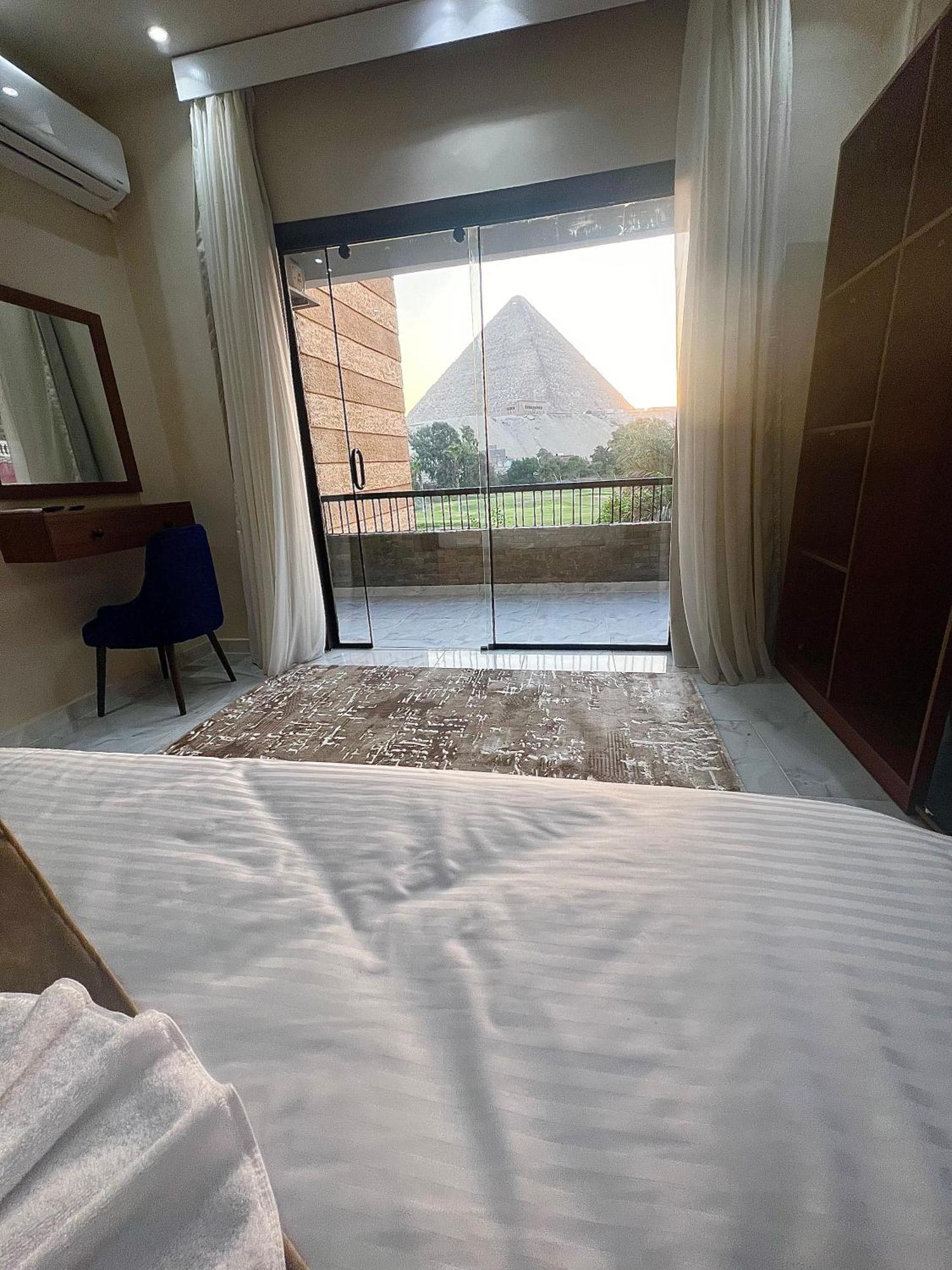 New Glamour Pyramids Hotel Kafrat al Jabal ภายนอก รูปภาพ