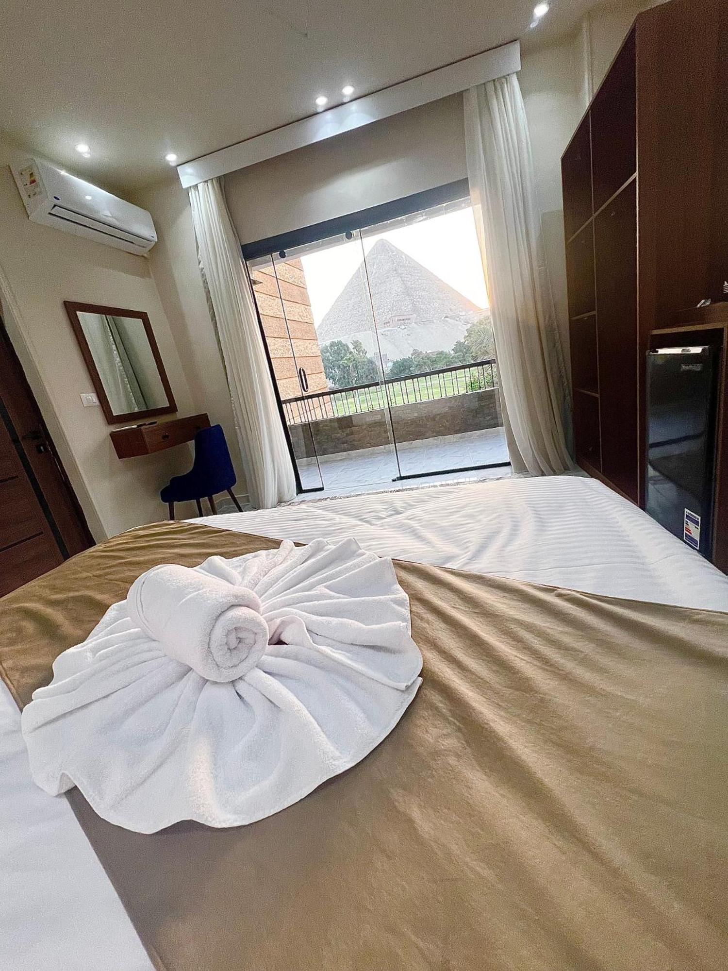 New Glamour Pyramids Hotel Kafrat al Jabal ภายนอก รูปภาพ