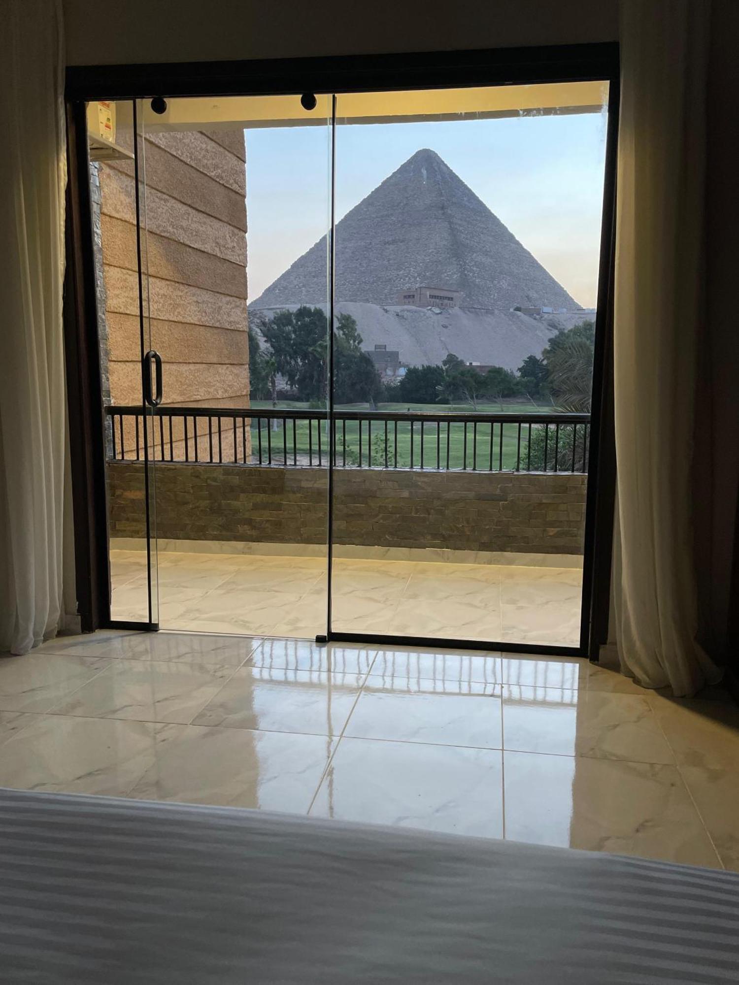 New Glamour Pyramids Hotel Kafrat al Jabal ภายนอก รูปภาพ