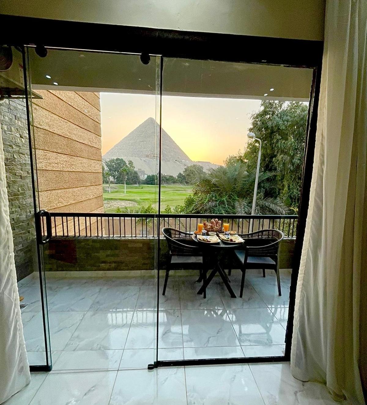 New Glamour Pyramids Hotel Kafrat al Jabal ภายนอก รูปภาพ